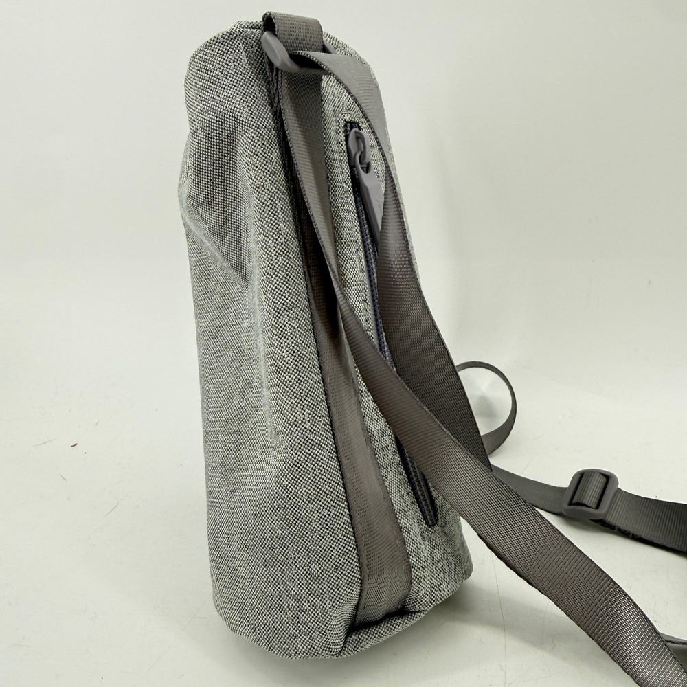 Vera Bradley Water Bottle Bag Pocket Gray ReActive Crossbody Sling Travel - Picture 5 of 13